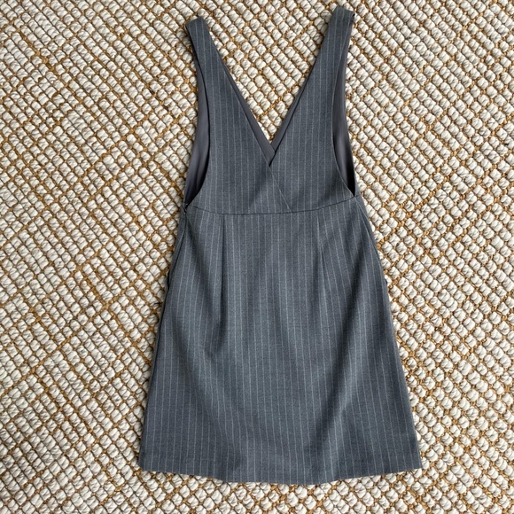 H&M Pinstripe Overall Skirt - Picture 2 of 8